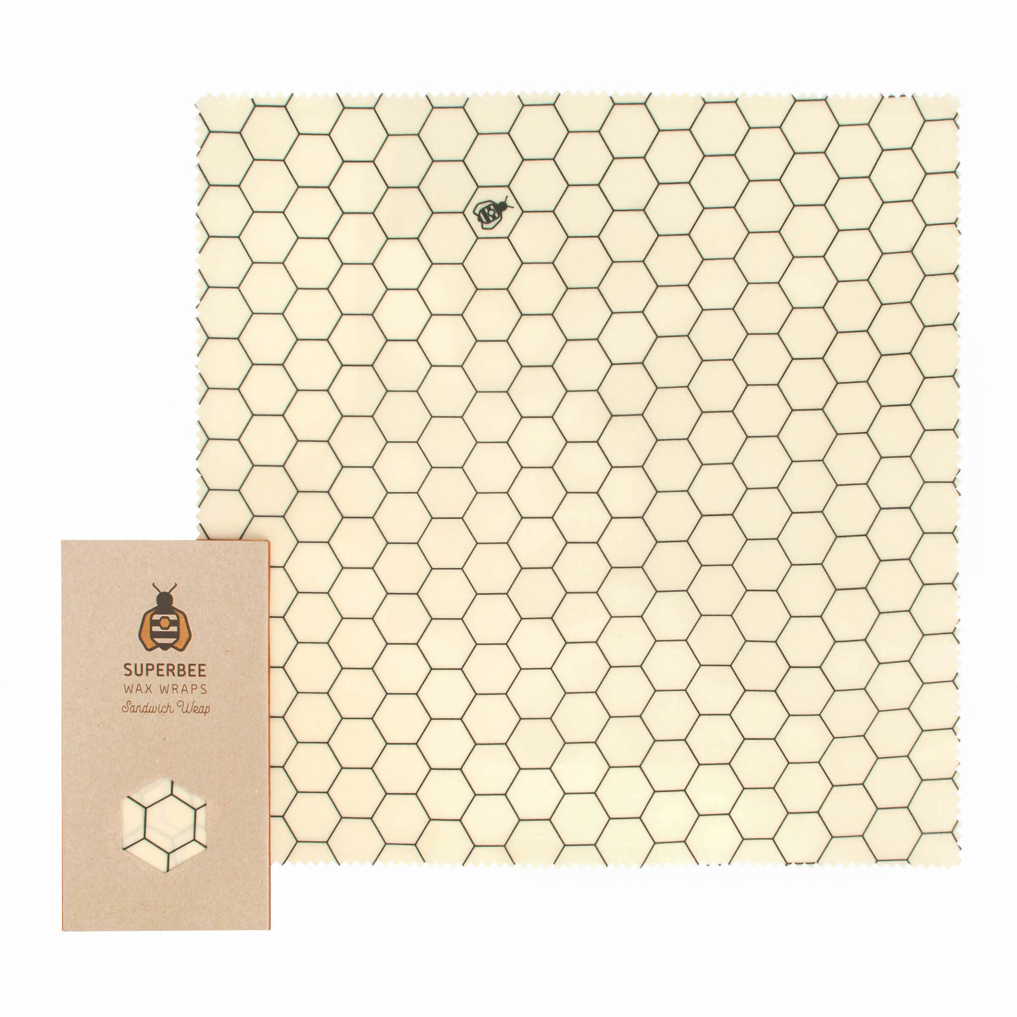 SuperBee Reusable Sandwich Wrap (33x33 cm.)
